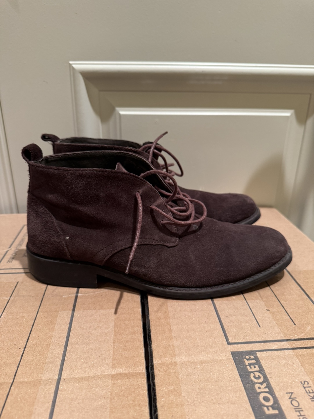 G.H. Bass Men’s Suede Boots - Size 7M - photo 2