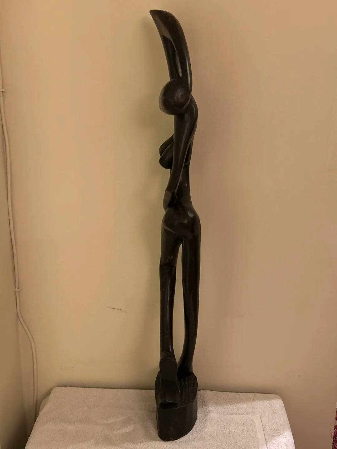 African Style Wood Carving Sculpture Tribal Art image indicator(4)