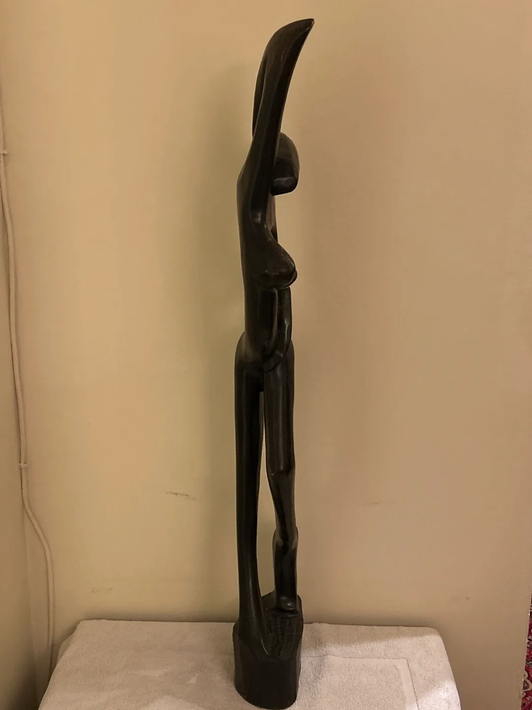 African Style Wood Carving Sculpture Tribal Art image indicator(3)