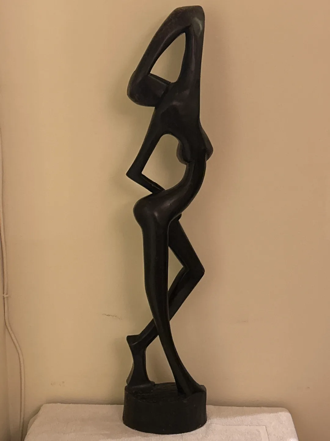 African Style Wood Carving Sculpture Tribal Art image indicator(2)