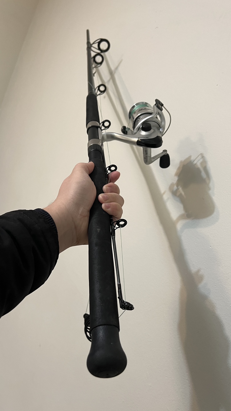 7 foot long rod and reel - photo 4