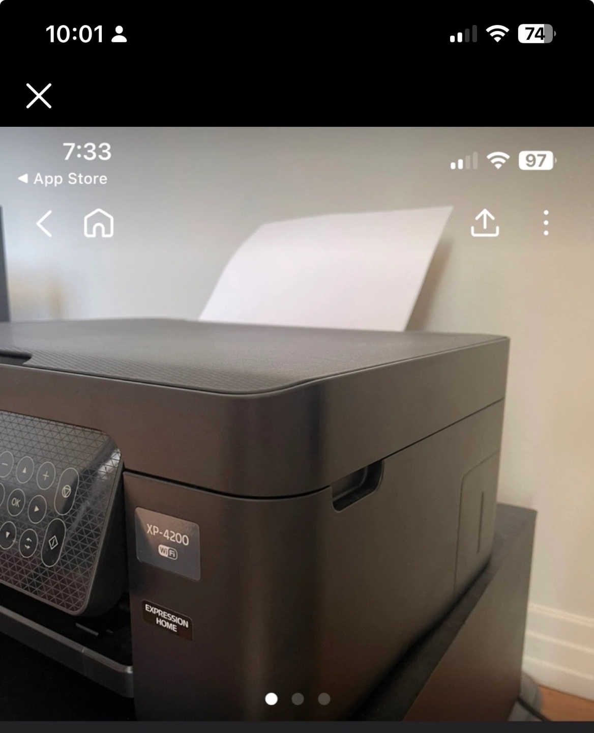 Epson XP-4200 Wireless Colour Printer - photo 2