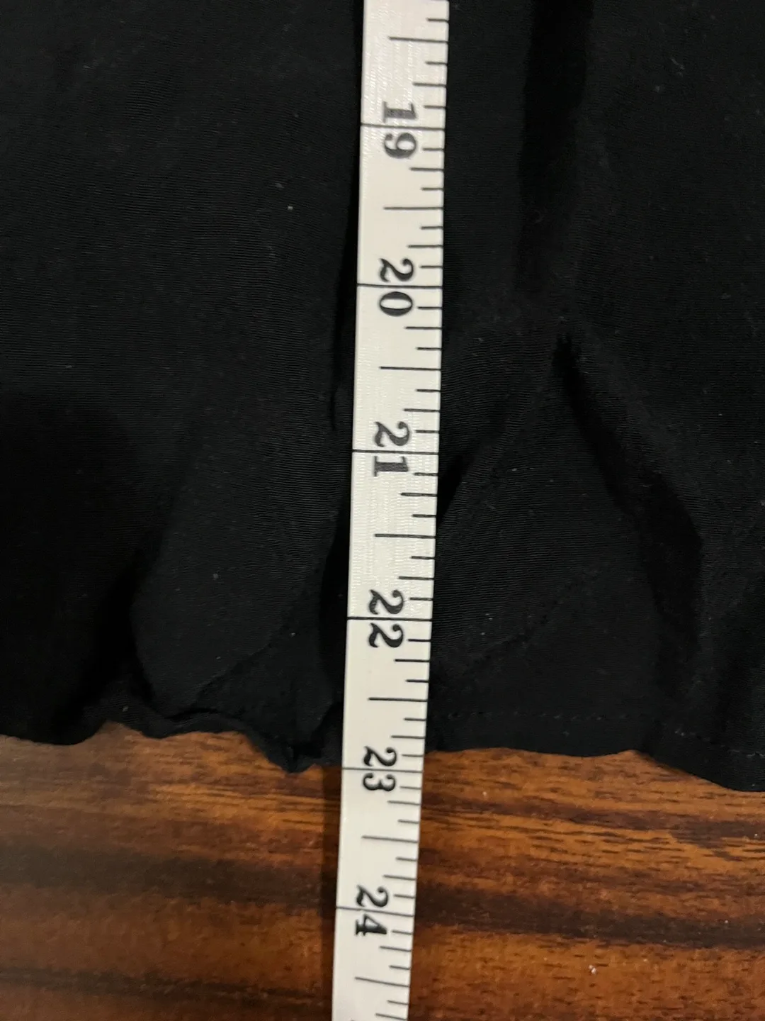 Guest Editor women’s small lace 3/4 sleeve babydoll top, black image indicator(10)