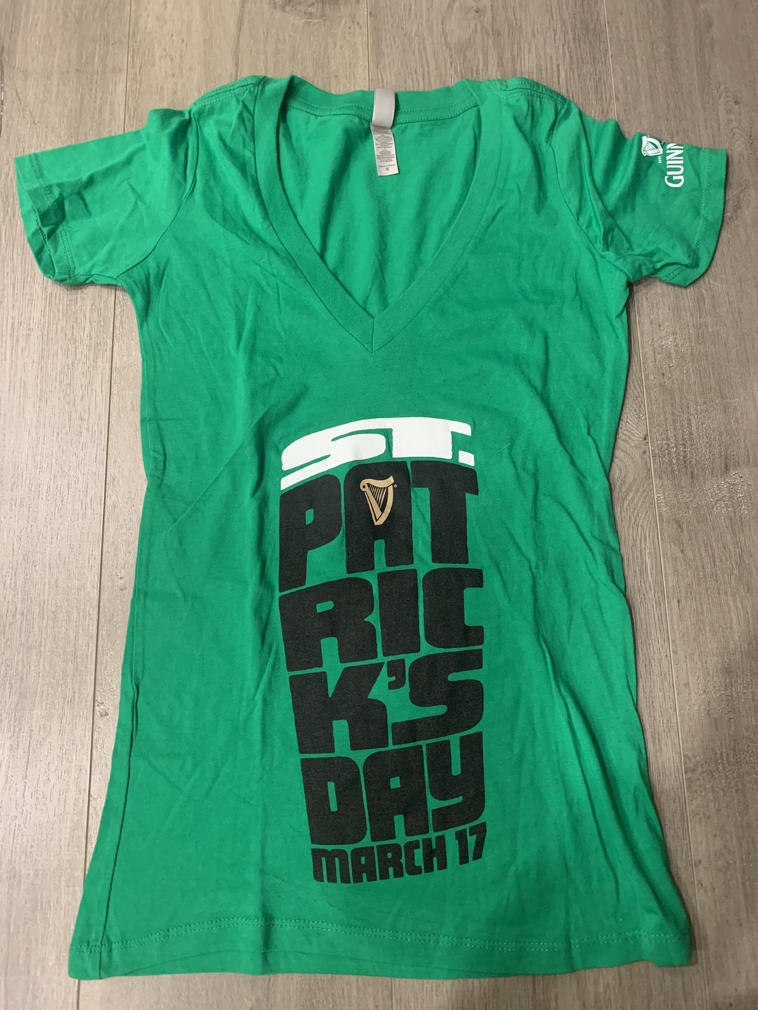 Guinness St. Patrick's Day T-Shirt - Size Small