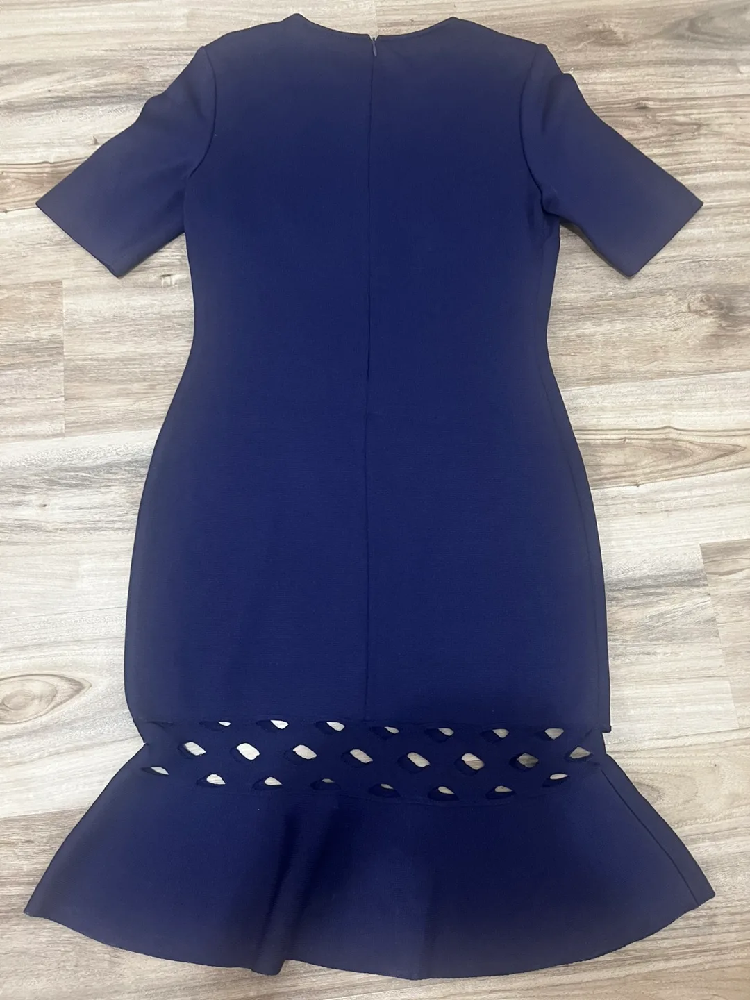 St John Purple Mid Length Dress image indicator(6)