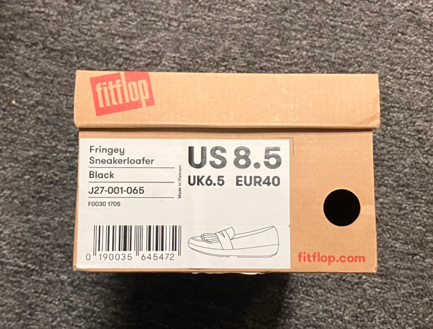 FitFlop Women's Black Patent Leather Loafers image indicator(7)