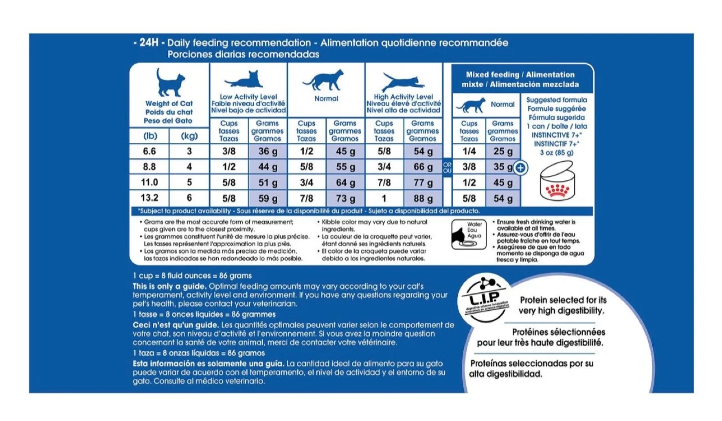 Royal Canin Indoor 7+ Adult Cat Food - 5.5 lb bag image indicator(3)
