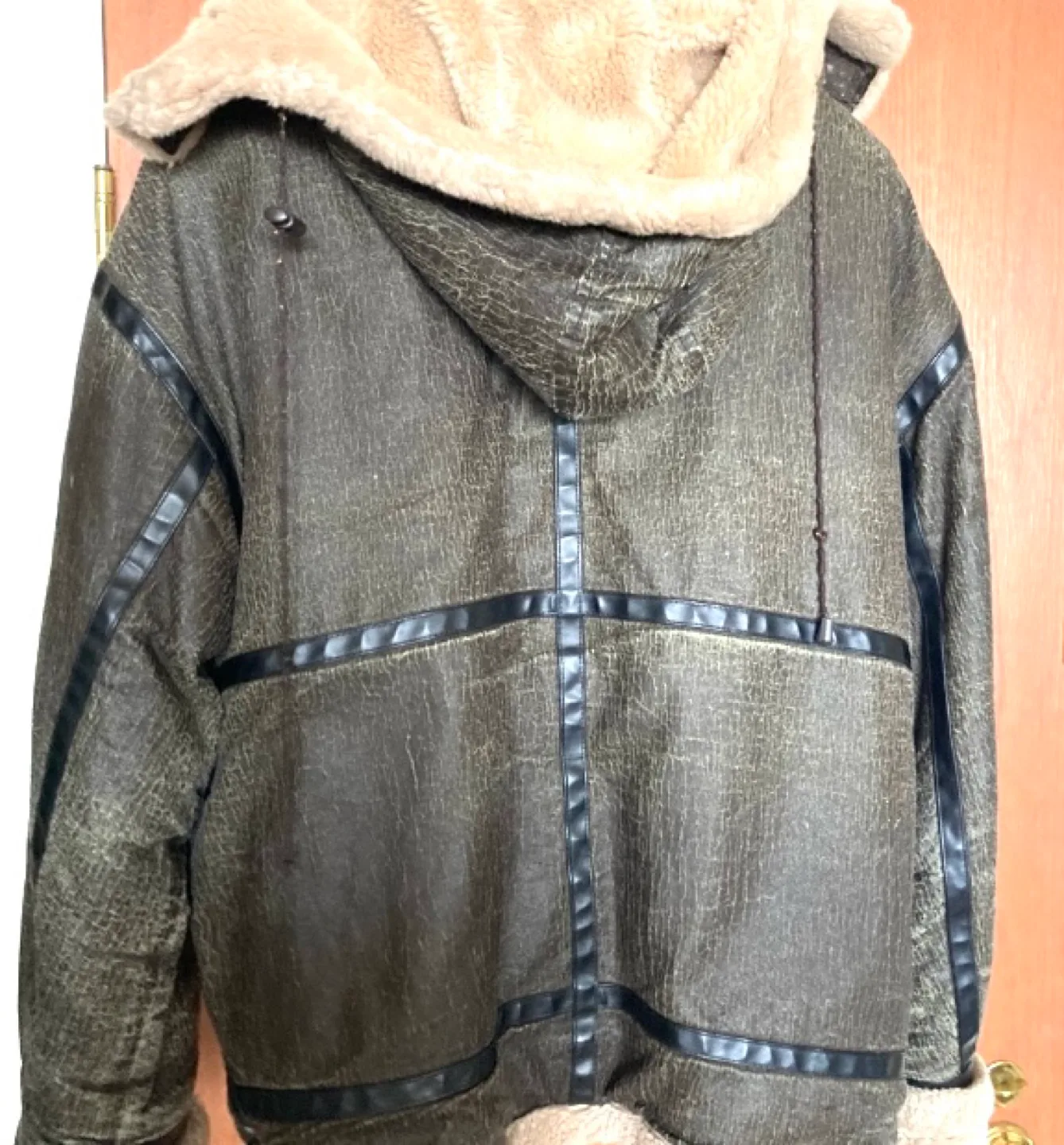 ✨Summer sale! Vintage Bomber Jack Leather Jacket image indicator(3)