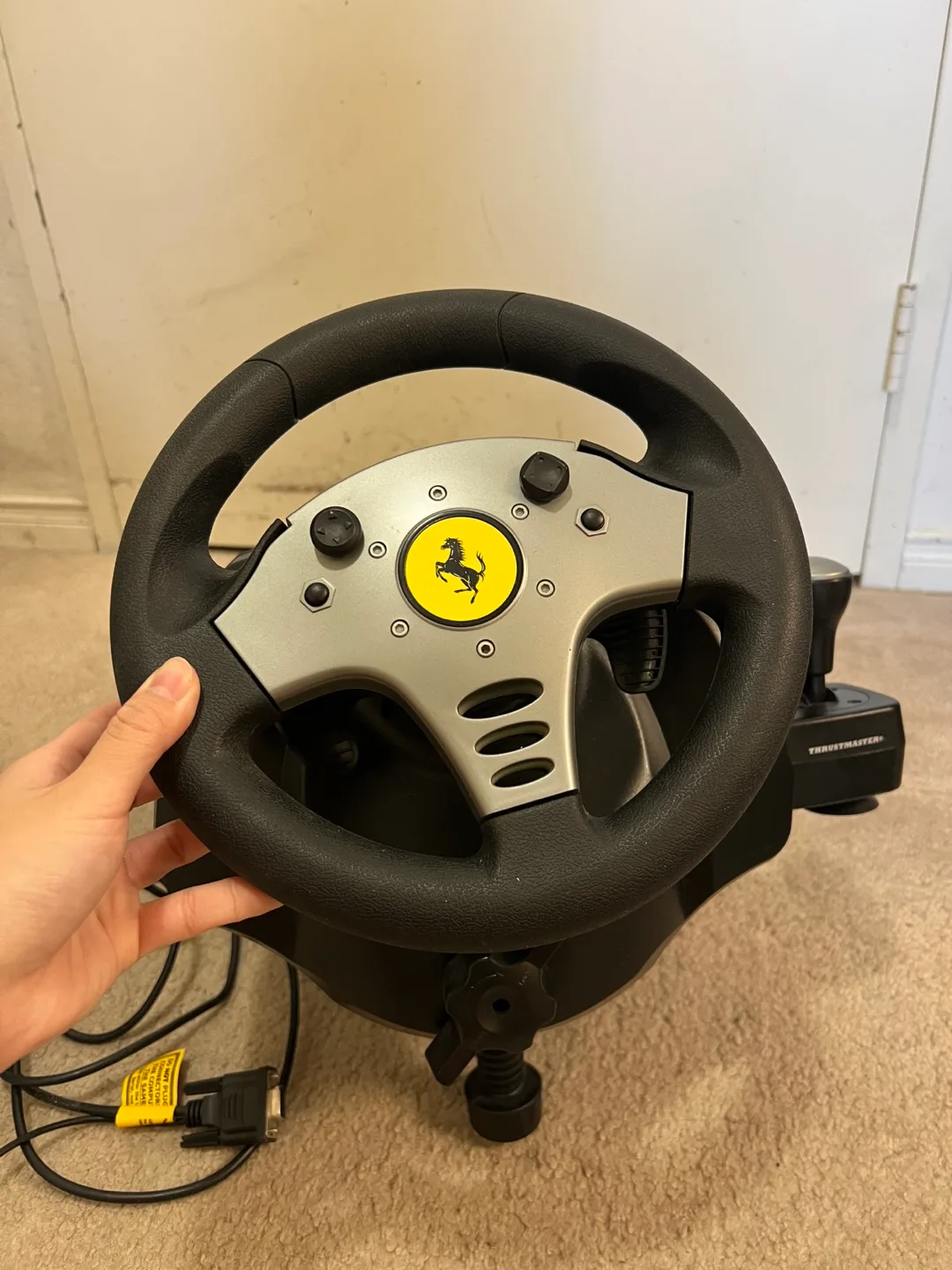 [SALE]Thrustmaster Ferrari Force Feedback Racing Wheel w/ Pedals image indicator(2)