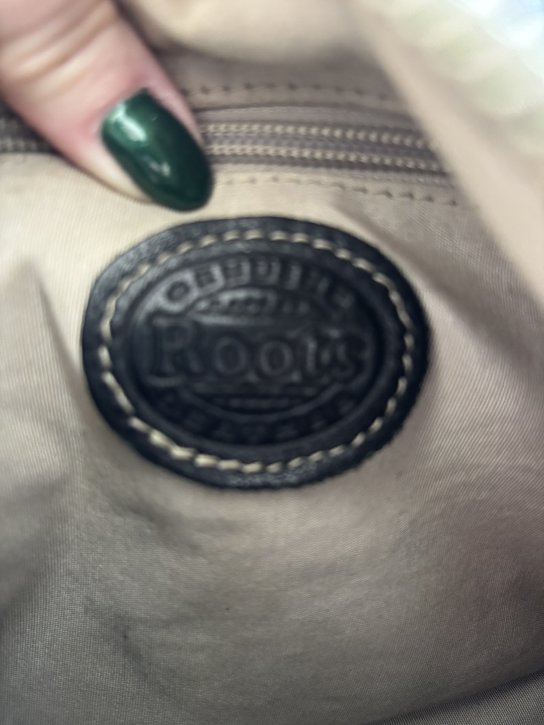 Roots Black Leather Crossbody Bag - photo 5