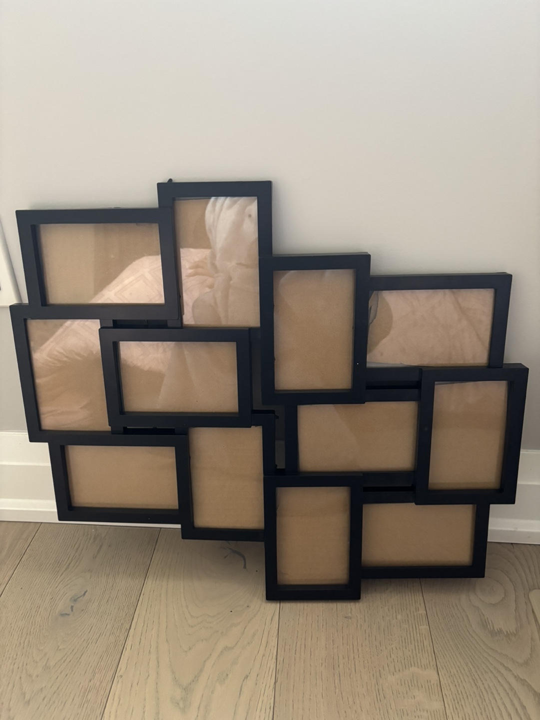 Black Collage Picture Frame - 12 openings
