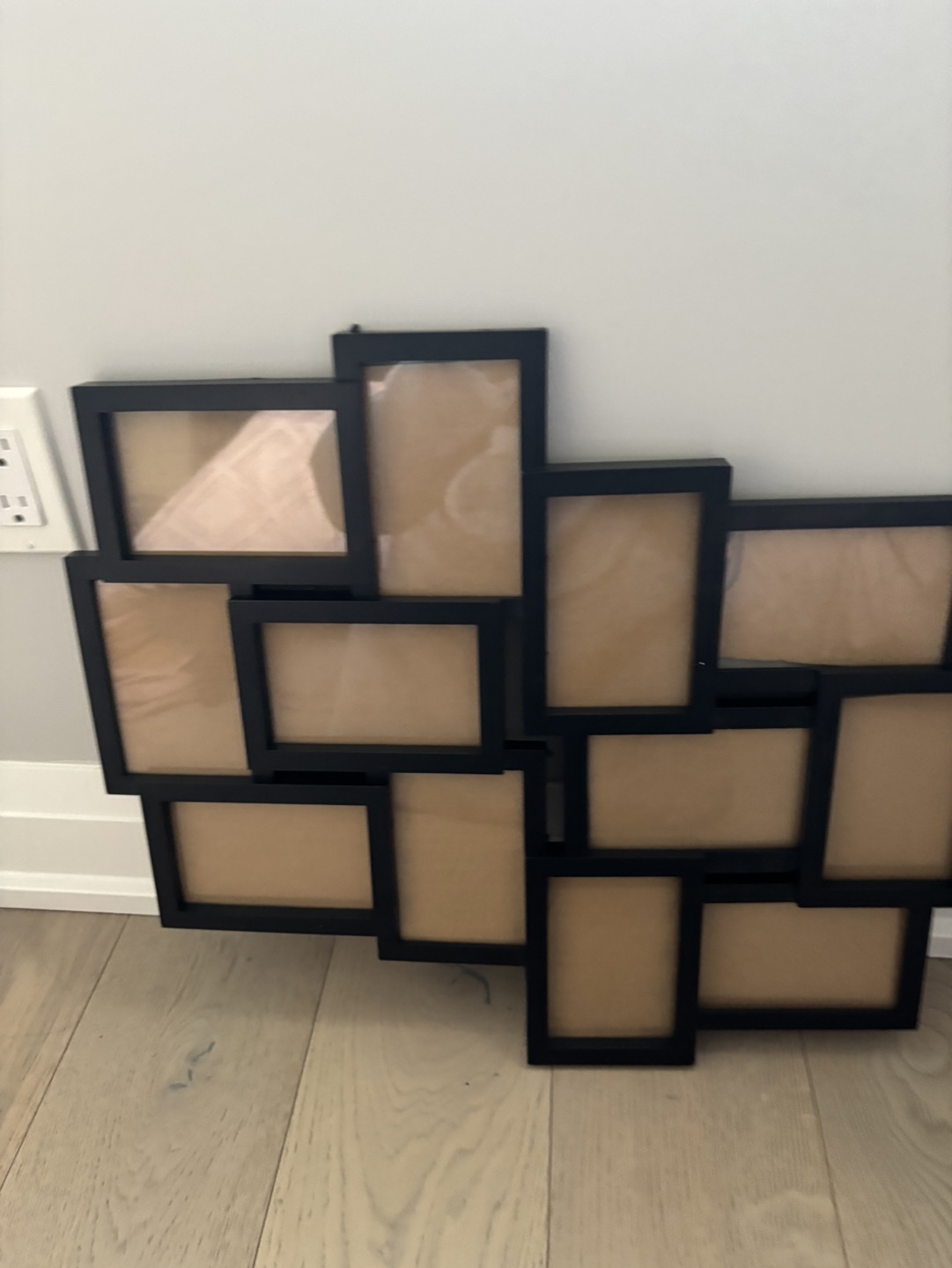 Black Collage Picture Frame - 12 openings - photo 2