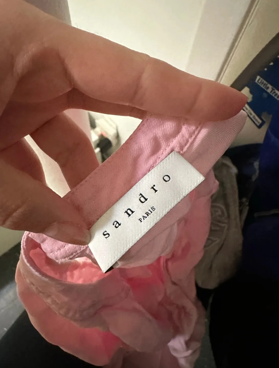 Sandro Paris Pink Blouse - Size S image indicator(4)