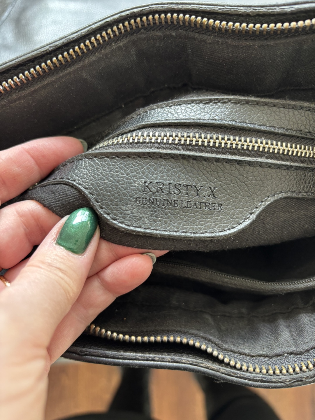 Kristyx Genuine Leather Messenger Bag - photo 5