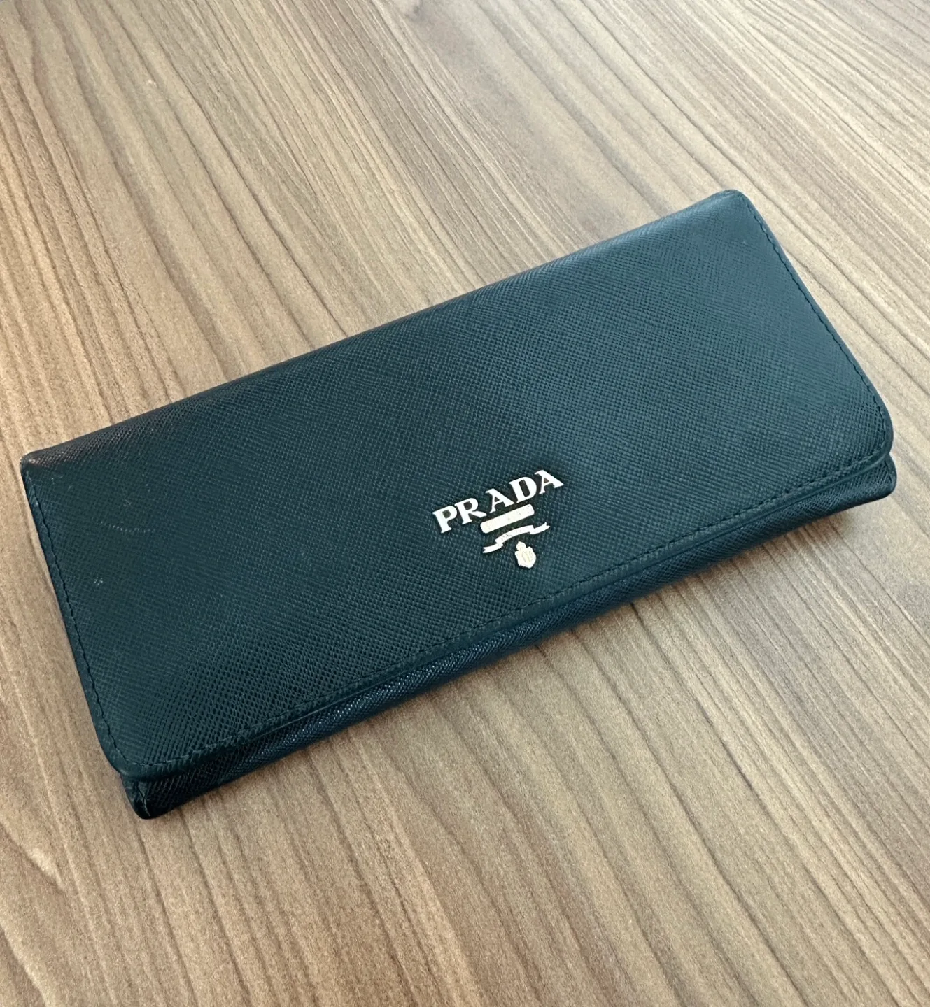 Authentic Prada Saffiano Leather Wallet