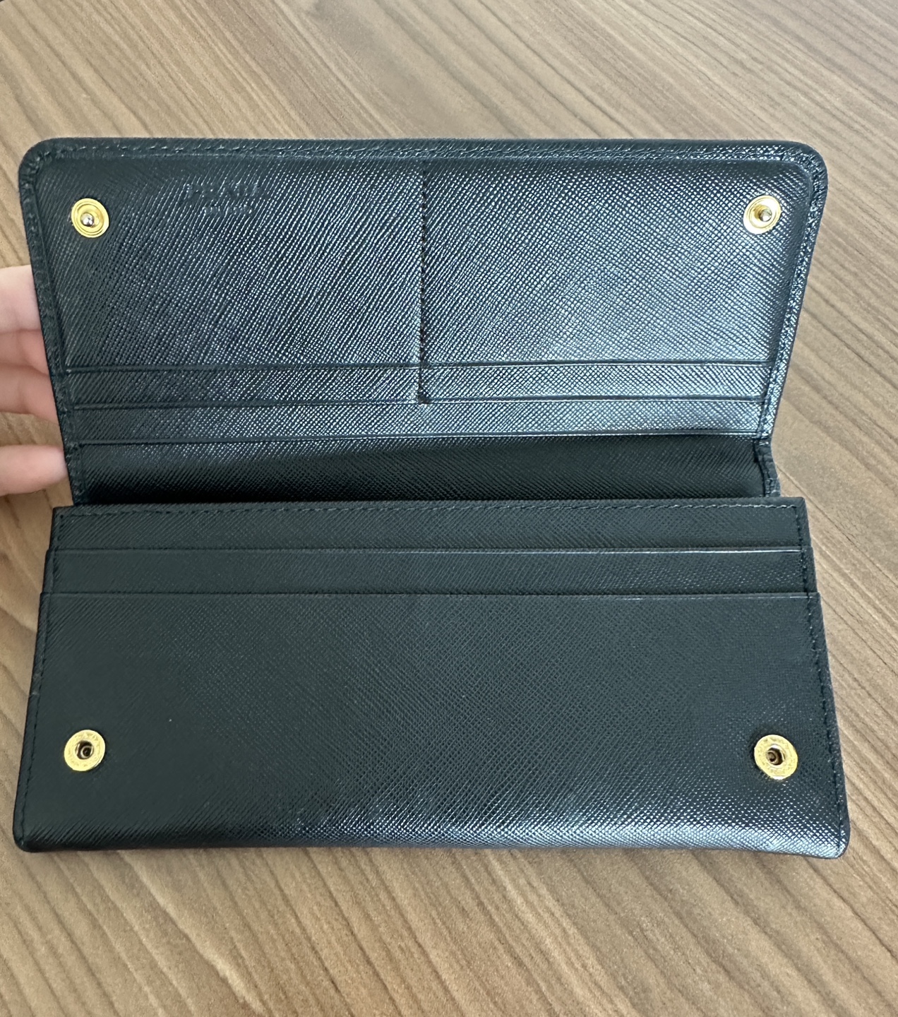 Authentic Prada Saffiano Leather Wallet - photo 3