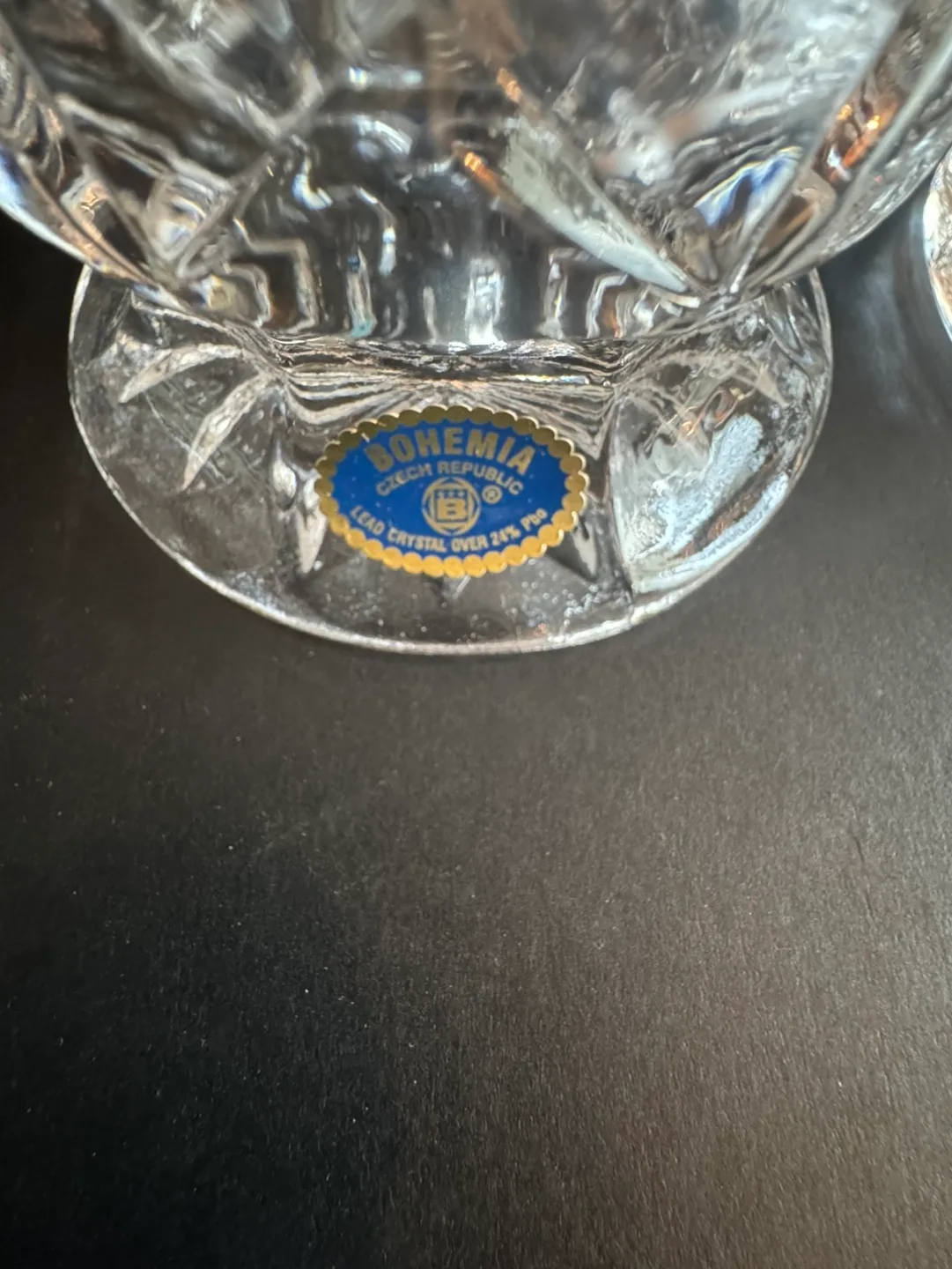 Bohemia Crystal Salt and Pepper Shakers image indicator(4)