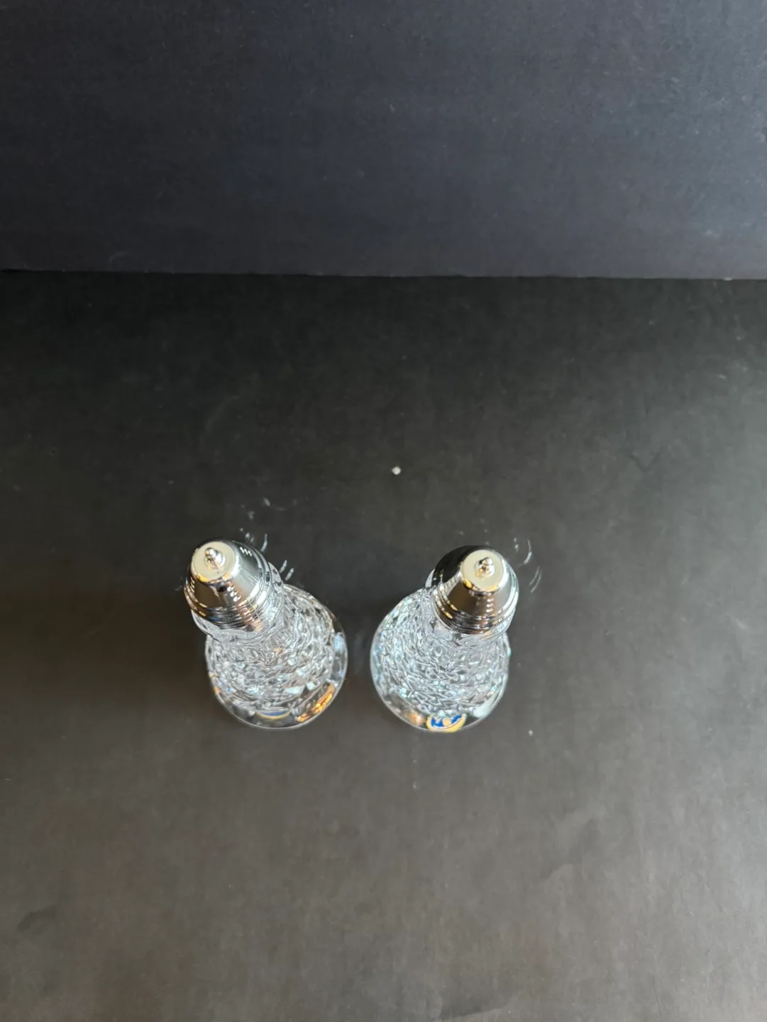 Bohemia Crystal Salt and Pepper Shakers image indicator(2)