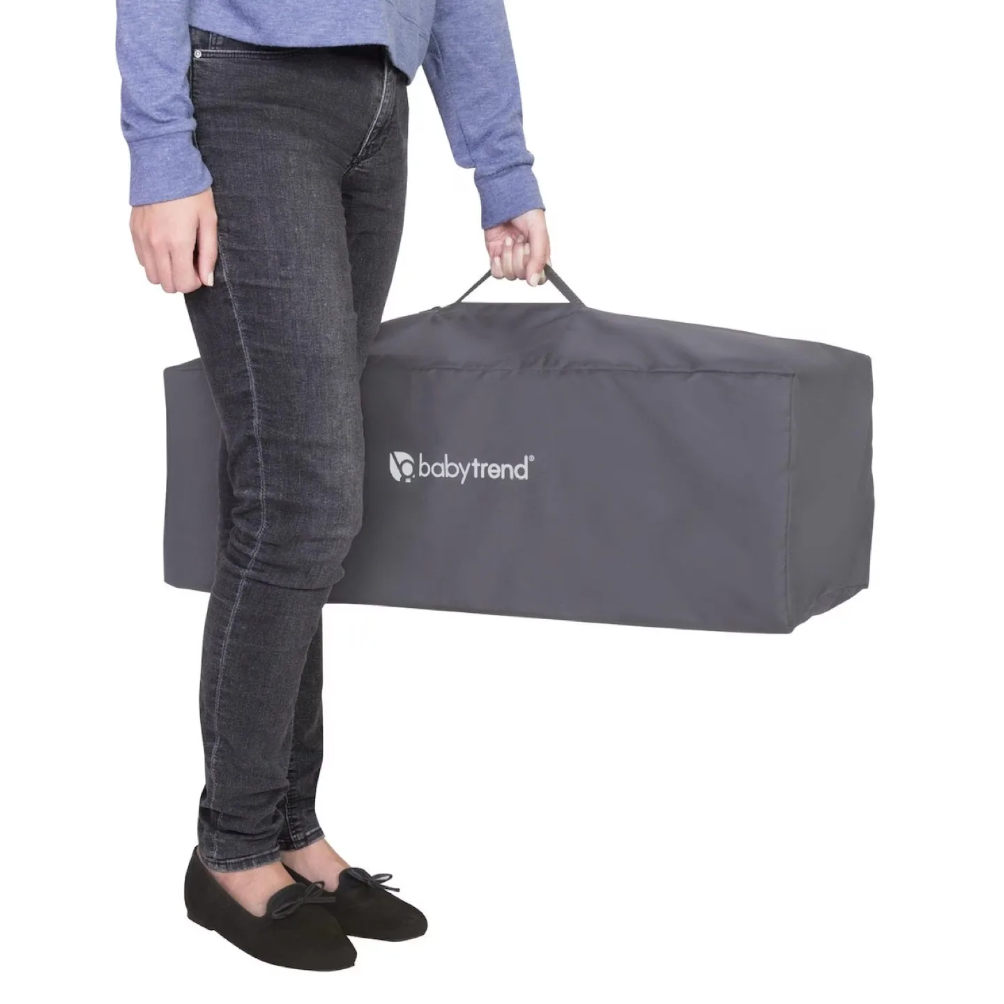 Baby Trend Nursery Den Playard with full bassinet image indicator(9)