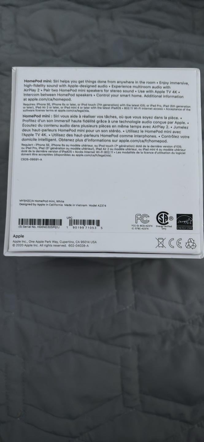Apple HomePod mini - White - photo 4
