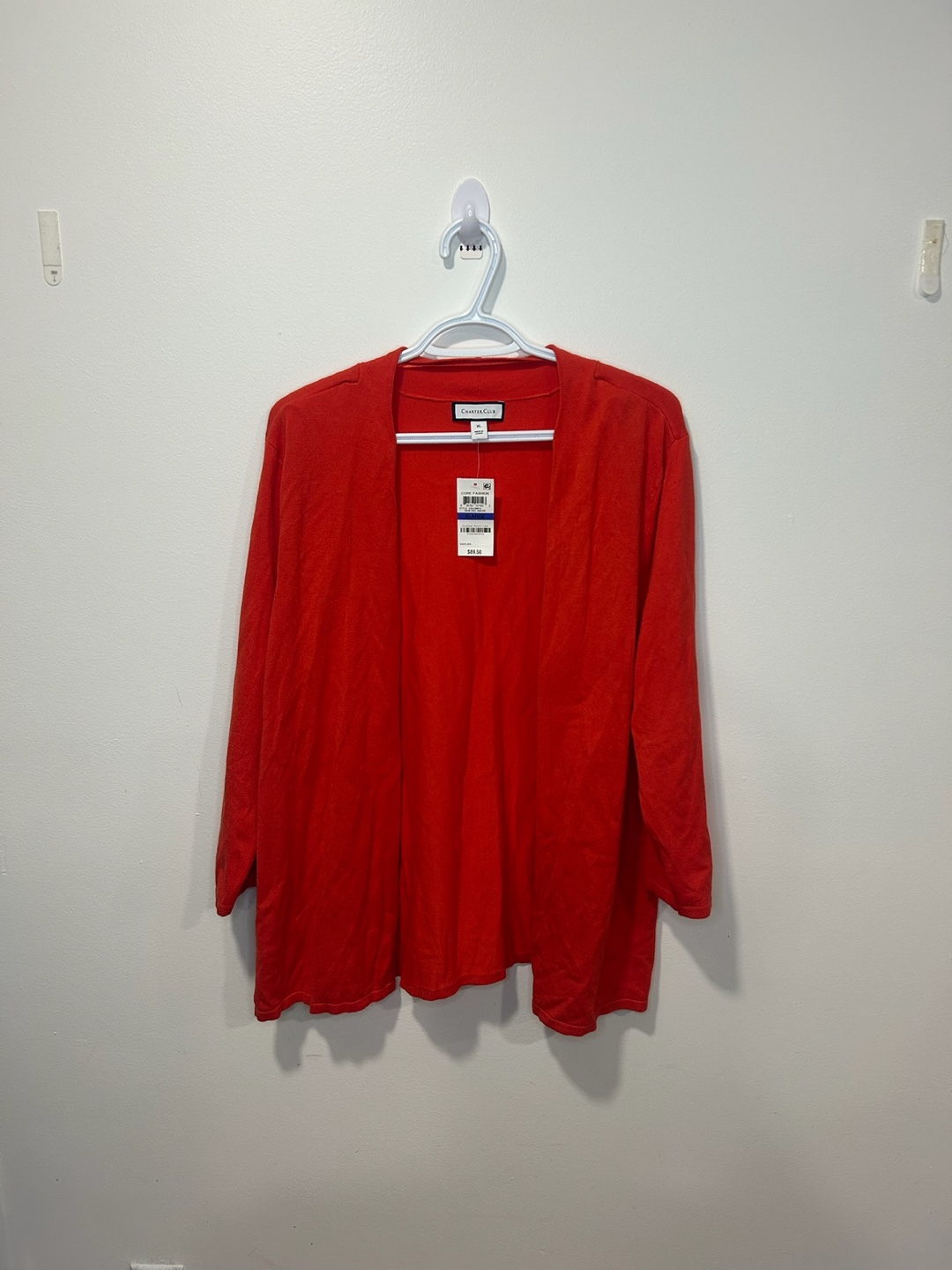 NWT Red Cardigan Sweater