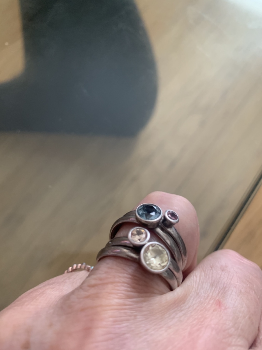 Rings of 4 set TCM - photo 2