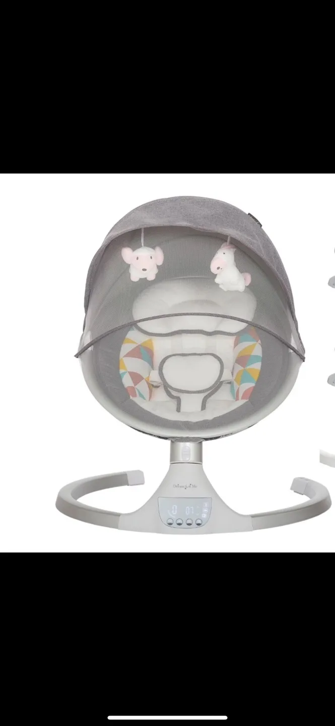 Baby Swing + Free baby walker and large toys image indicator(2)