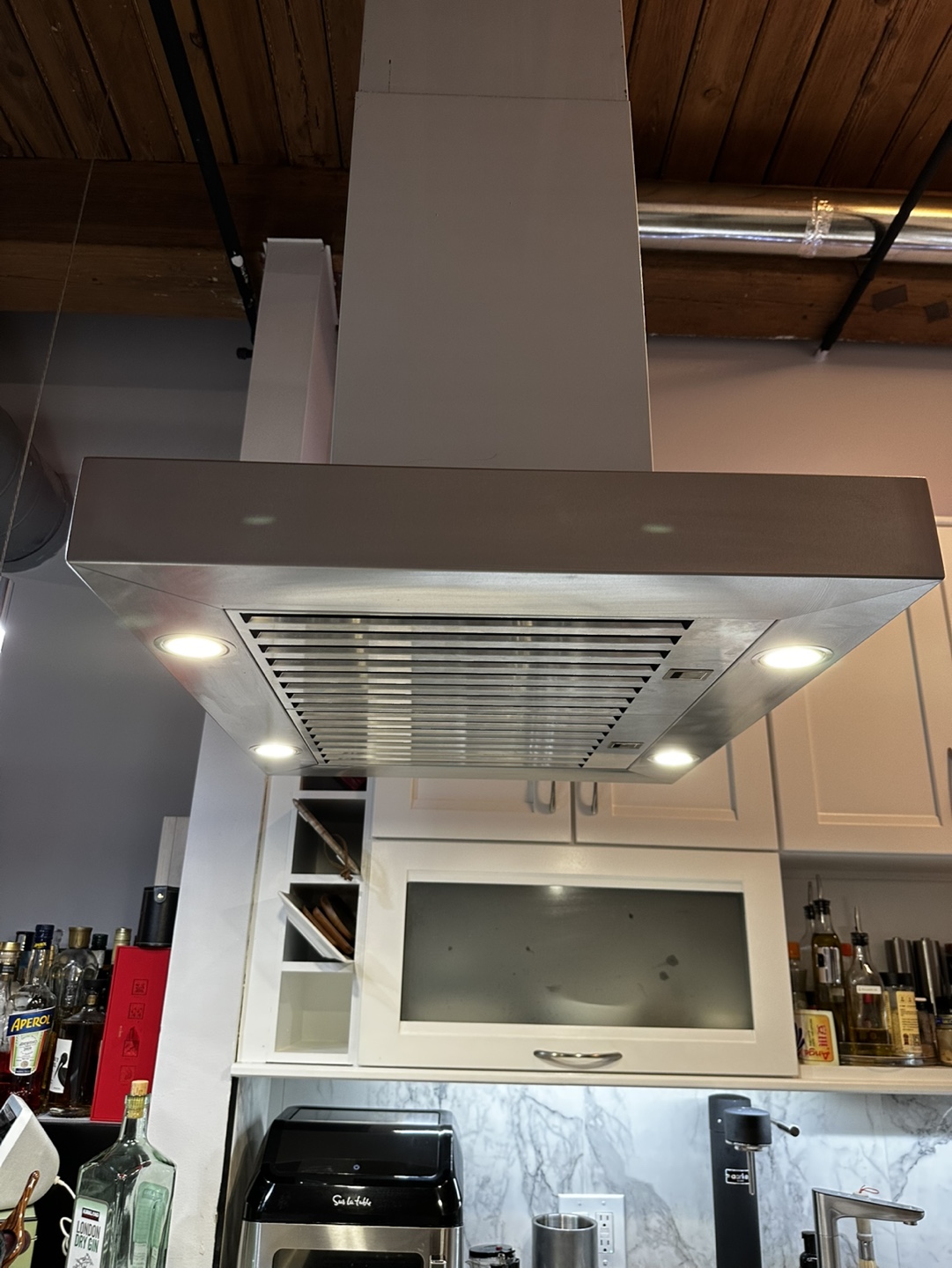 New IKITCH 30-inch Island-Mount Range Hood 900cfm - photo 4