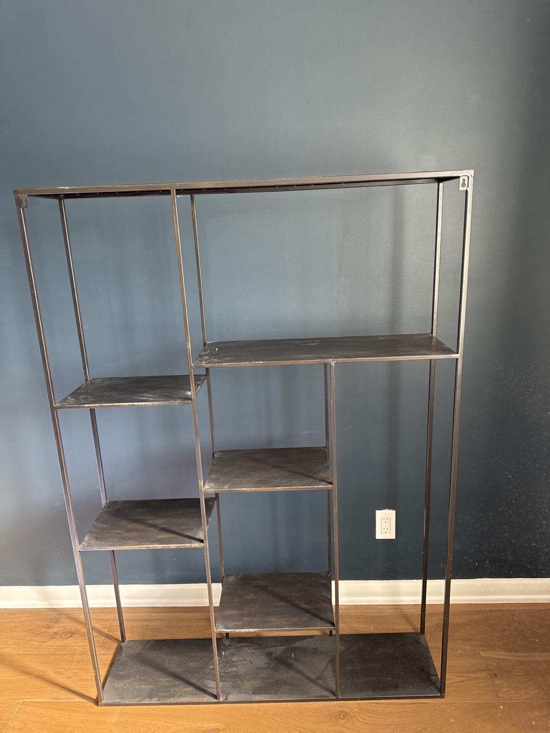 Modern Metal Shelving Unit