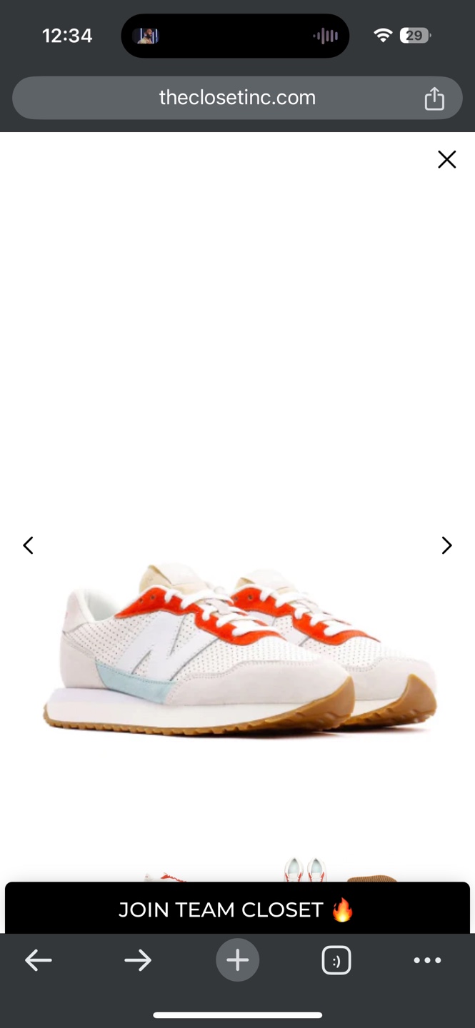 New Balance 237 White Ghost Pepper - US Men’s 9 - NEW - photo 3