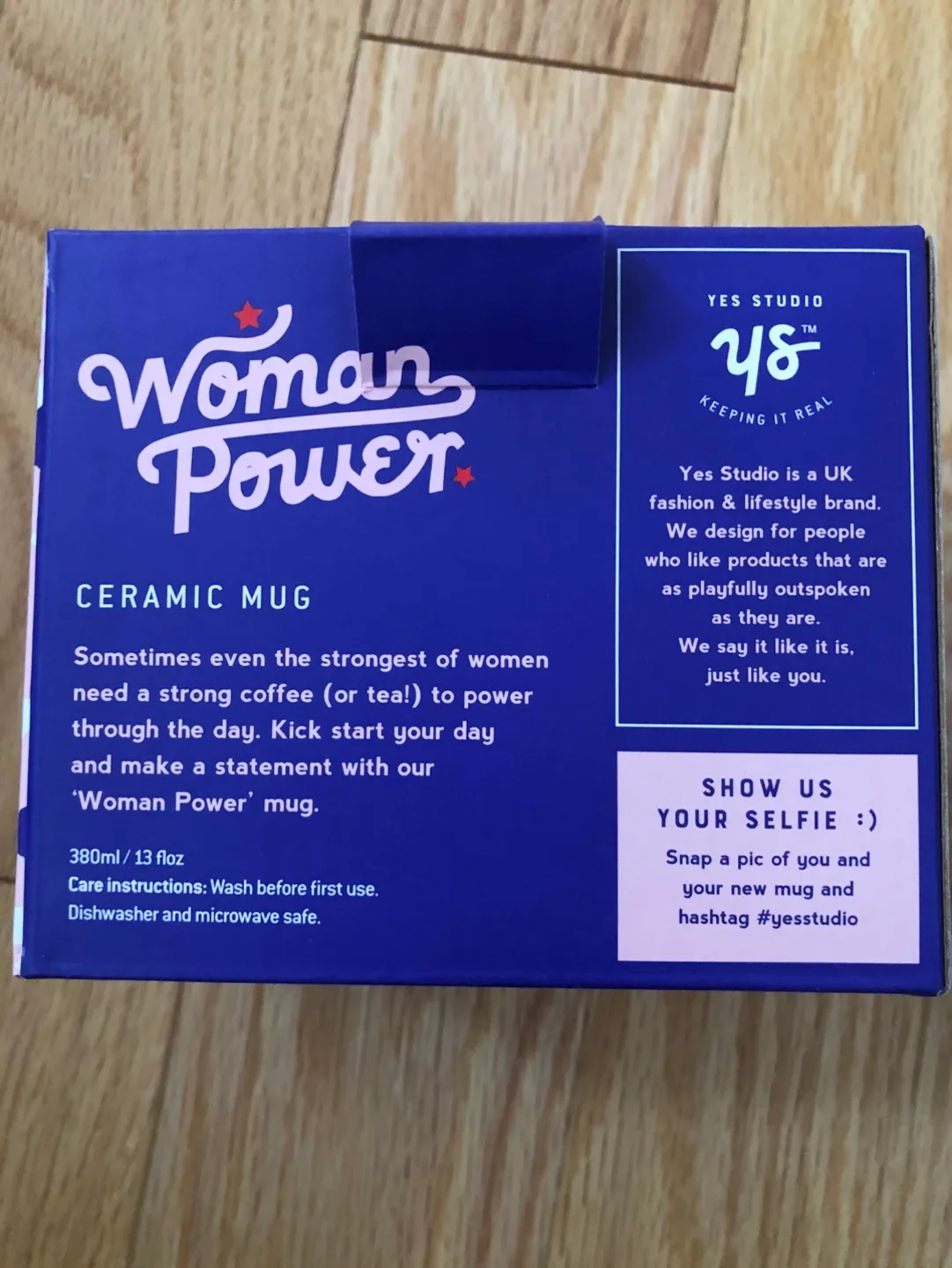 Yes Studio Woman Power Ceramic Mug image indicator(2)