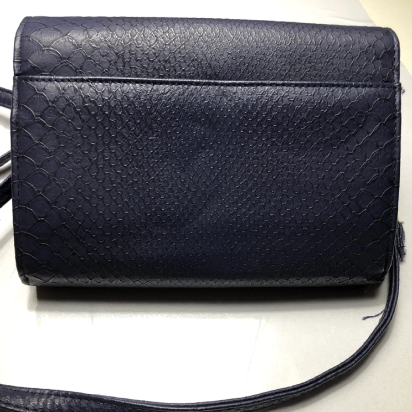 Olivia + Joy Snakeskin-textured Wallet on Chain image indicator(5)