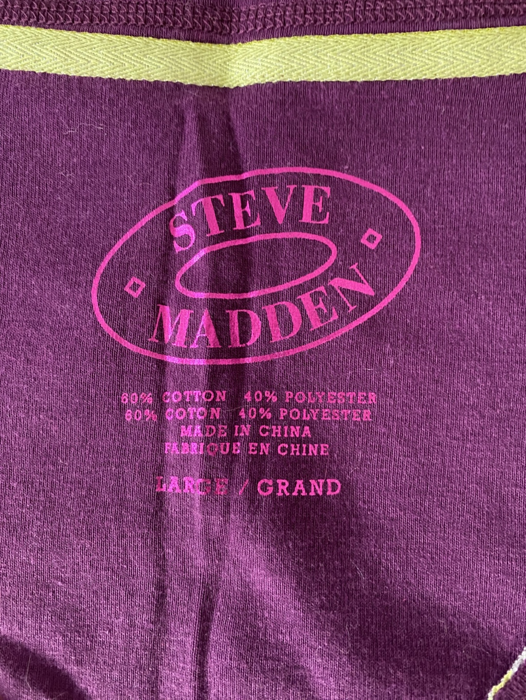 Steve Madden Women's Long Sleeve Thermal Top - Size Large - photo 2