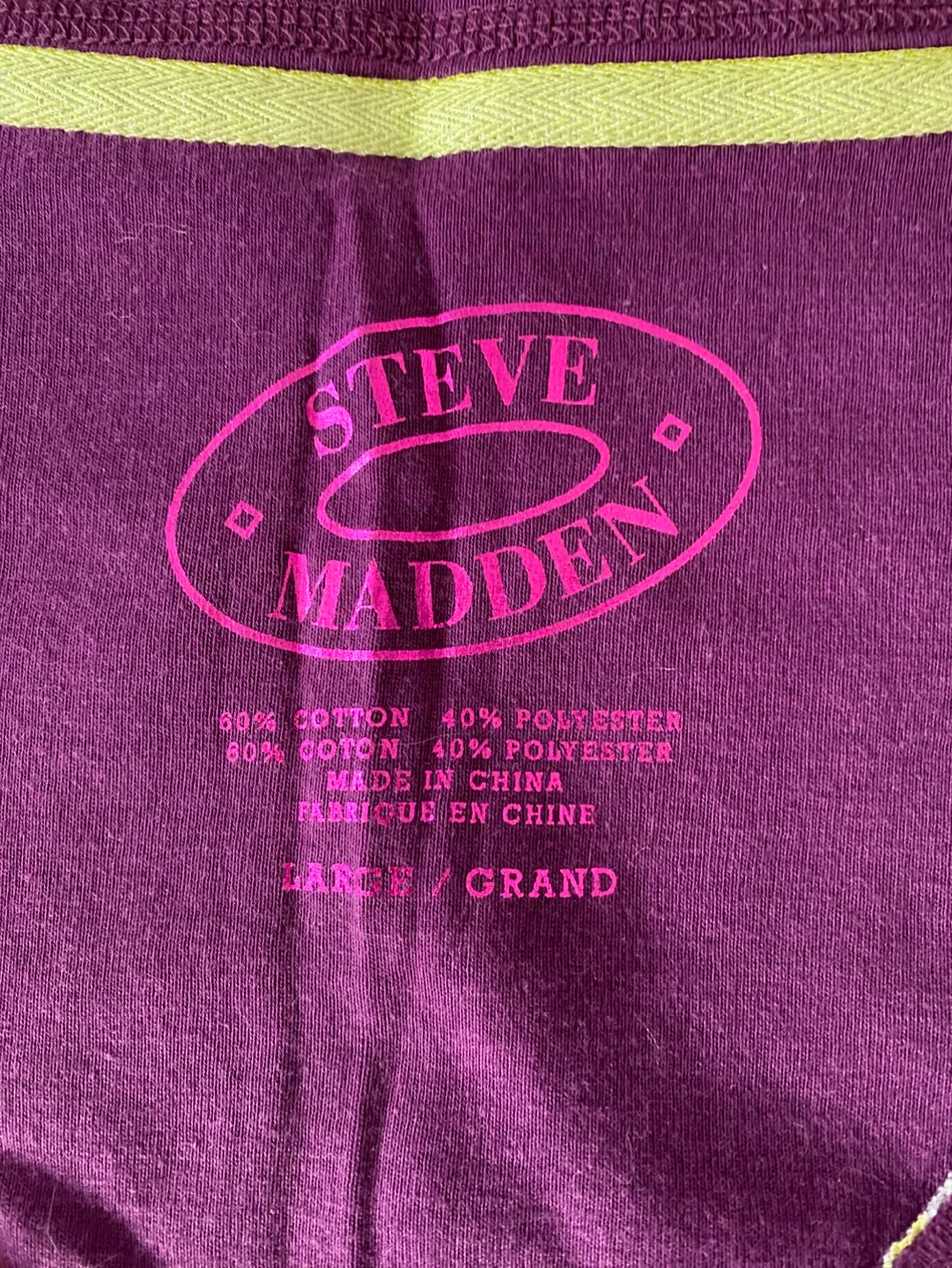 Steve Madden Women's Long Sleeve Thermal Top - Size Large image indicator(2)