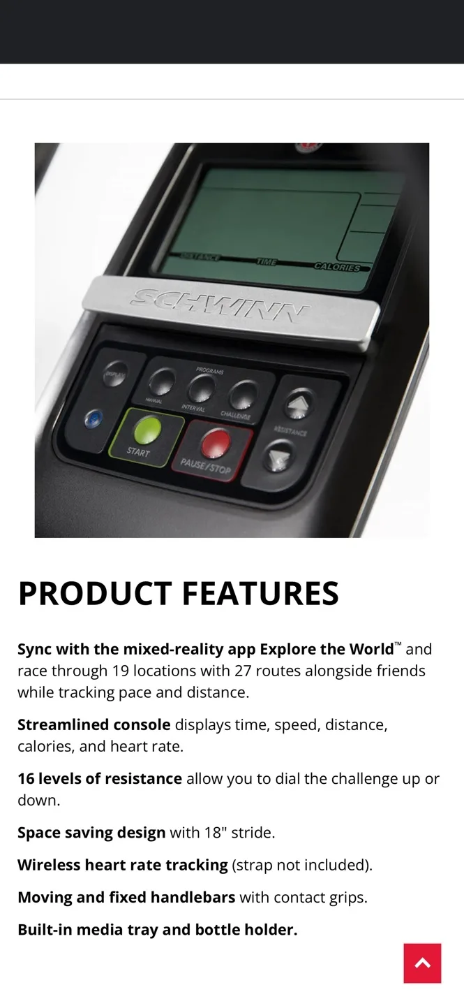 Schwinn 411 Elliptical - Brand New in Box image indicator(5)