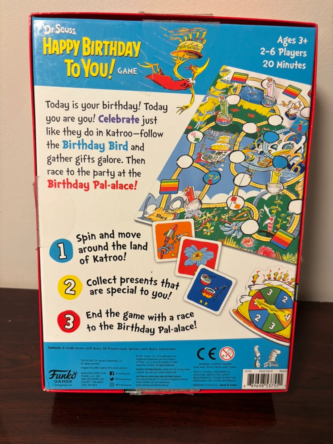 Dr. Seuss Happy Birthday To You! Board Game image indicator(2)