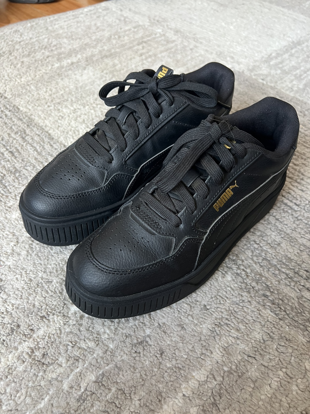 Puma Women's Kamen Rebelle - Black Platform Sneaker