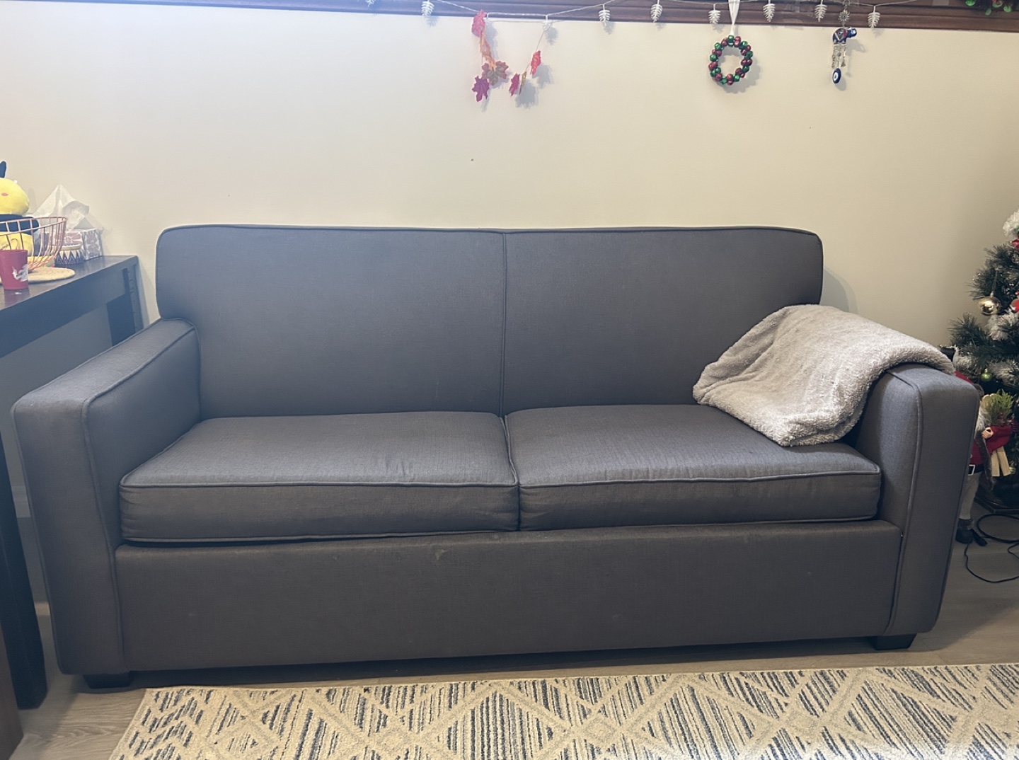 Dark Grey Sofa Bed