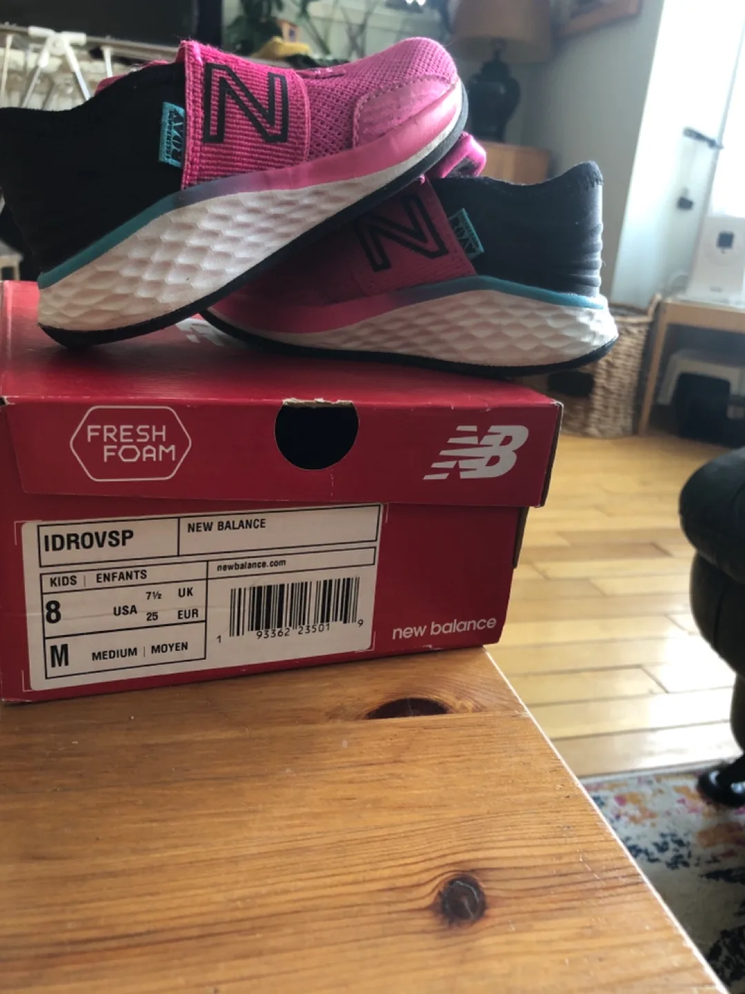 New Balance Kids' Fresh Foam Run Shoes - Size 8M image indicator(2)