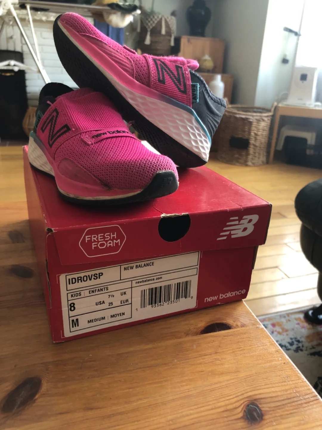 New Balance Kids' Fresh Foam Run Shoes - Size 8M thumbnail