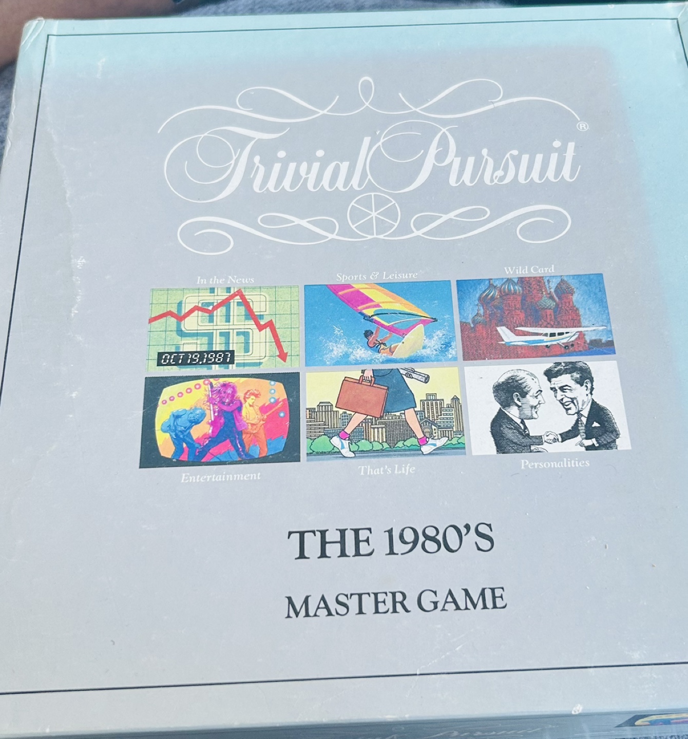Vintage 1980s Trivial Pursuit Master Game