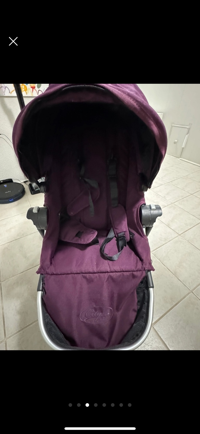 Baby Jogger City Select Double Stroller - Purple - photo 3