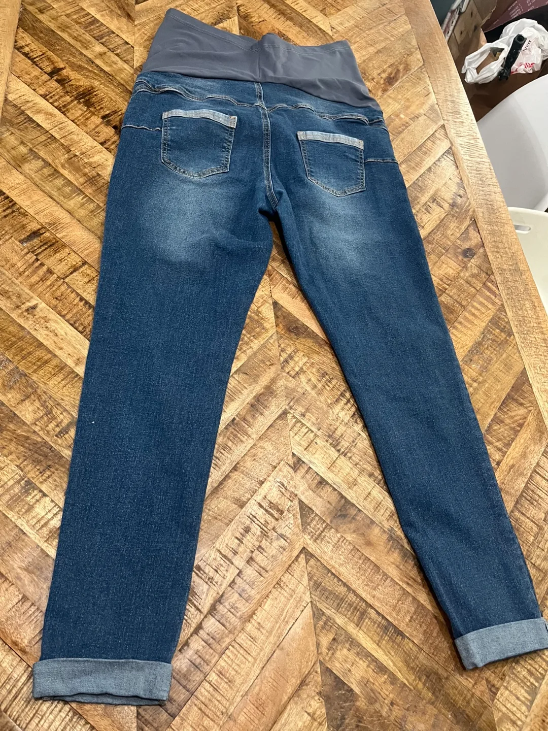 Maacie Maternity Jeans - Dark Denim Secret Fit Stretch image indicator(2)