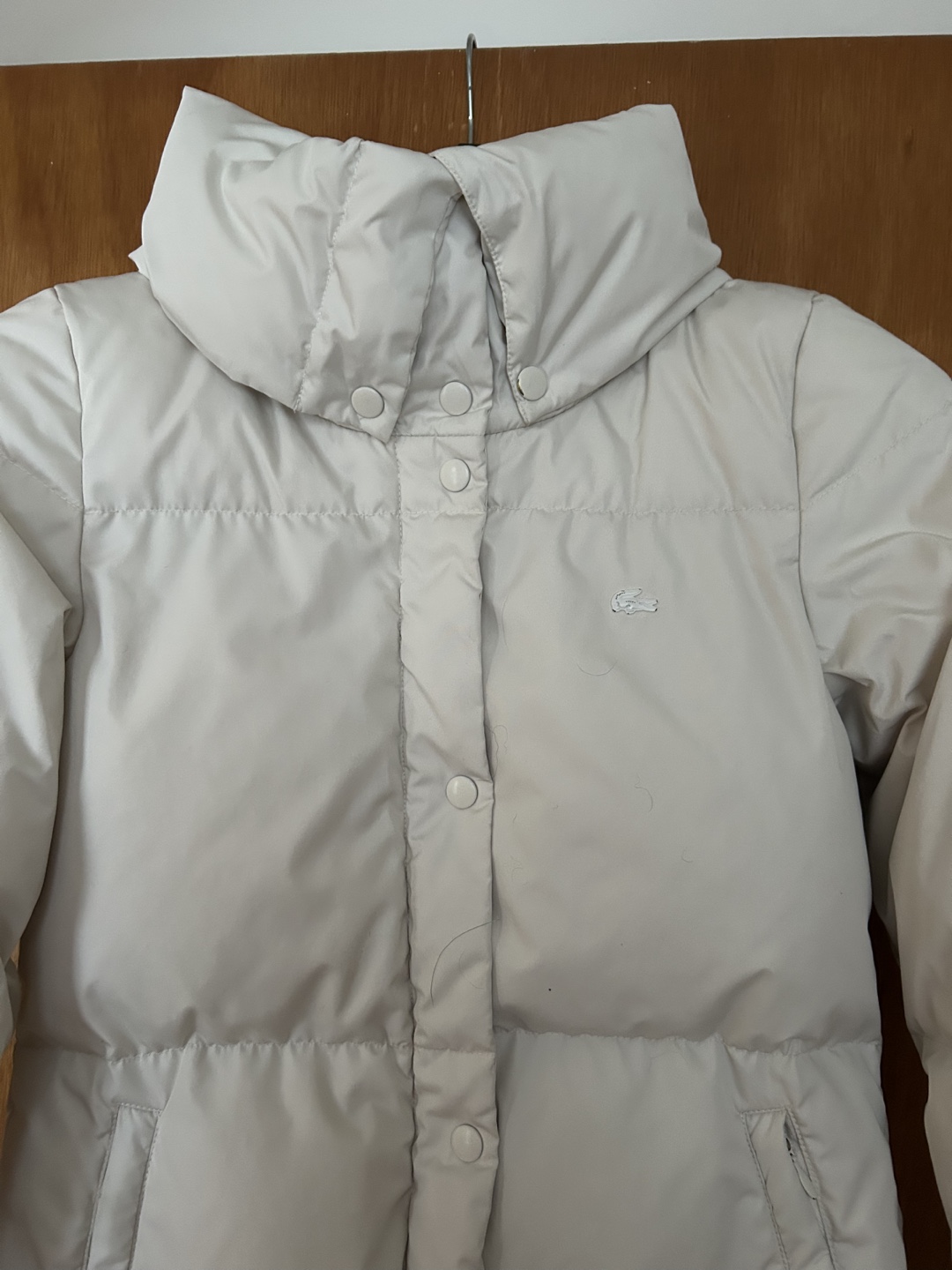 Women's Lacoste puffer jacket