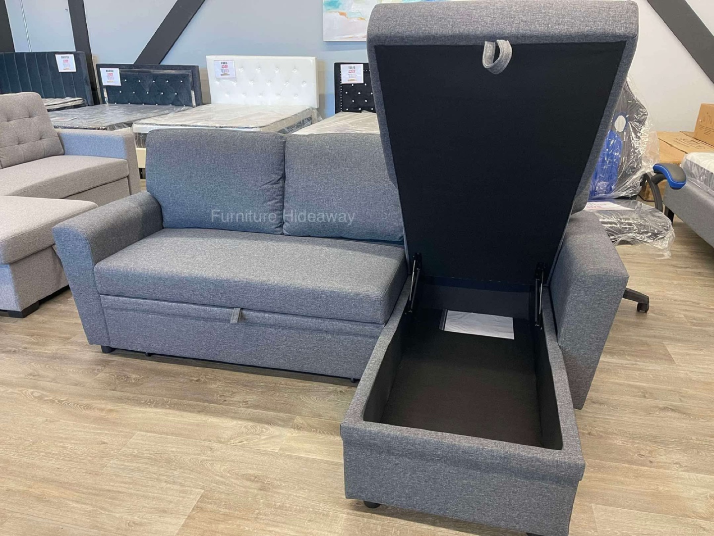 BACK IN STOCK❗️SLEEPER SOFA REVERSIBLE CHAISE - photo 5