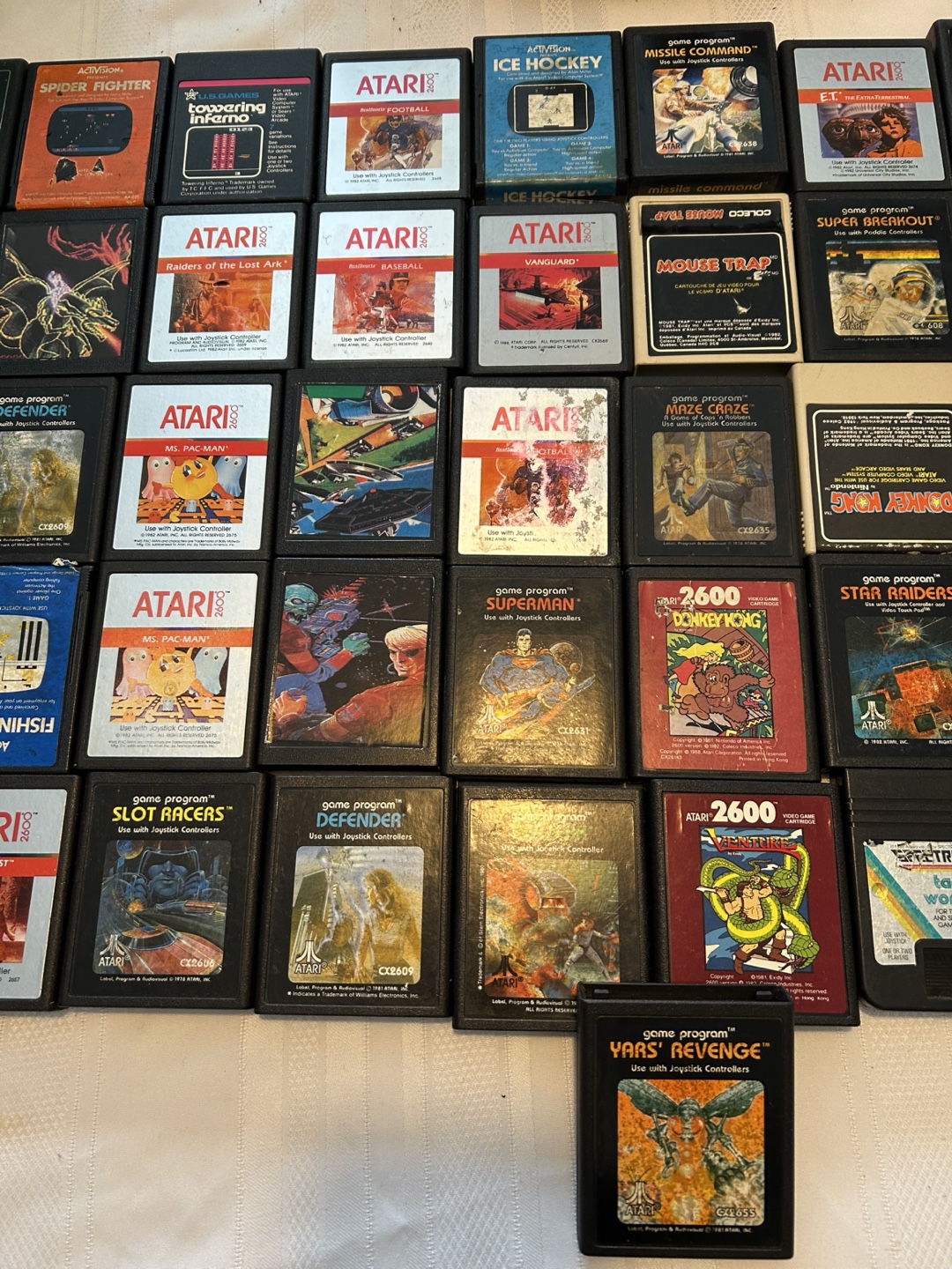 2-Vintage Atari 2600 & 50+ Games Bundle - photo 5