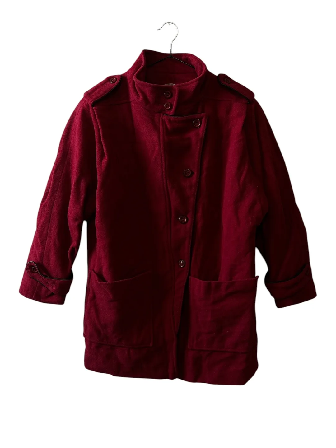 Jocardi Burgundy Peacoat thumbnail