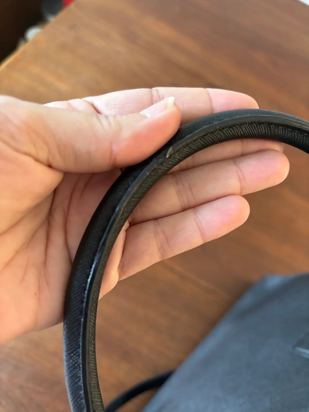 Michael Kors Saffiano Leather hand/side cross bag image indicator(7)