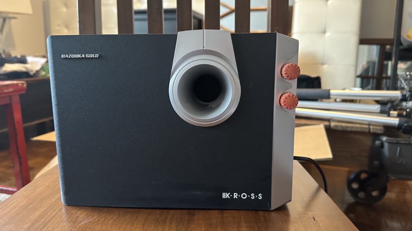 Bazooka Gold Computer Speakers