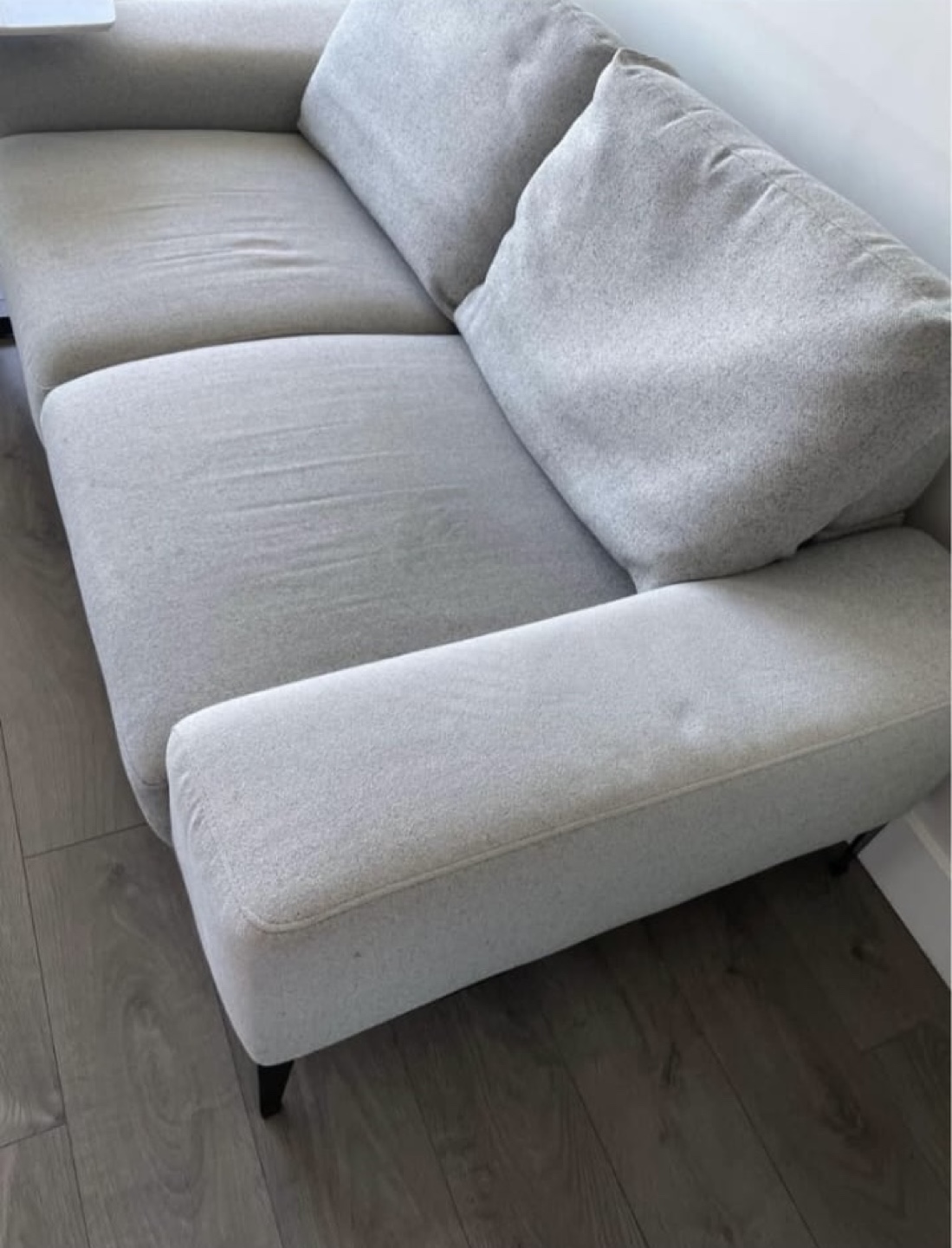 Loveseat sofa with Side Table - photo 3